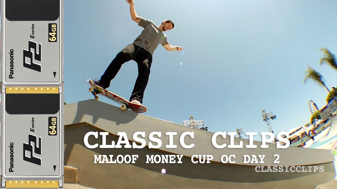 Maloof Money Cup 2010 OC Day 2 Classic Skateboarding Event Contest
