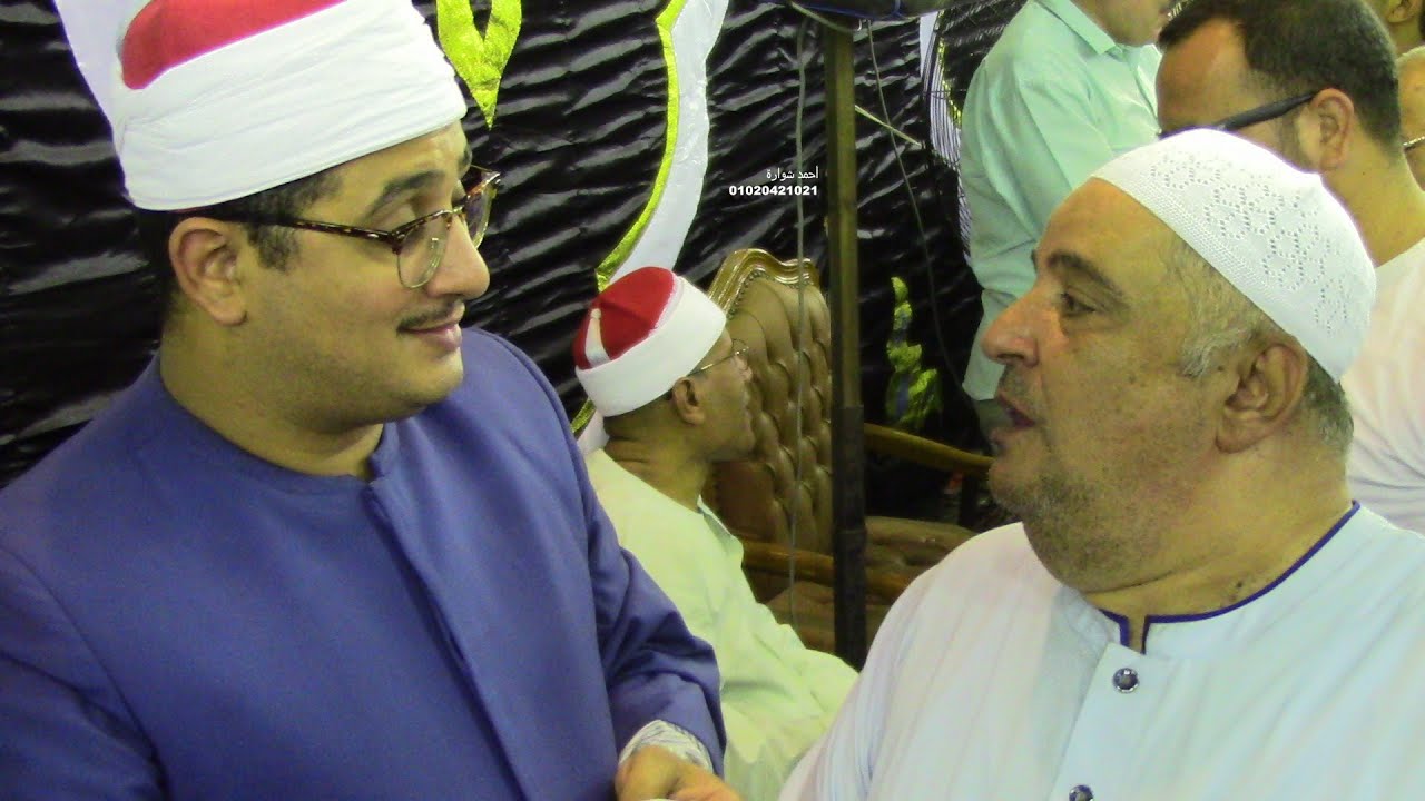 العالمي محمود الشحات أنور إبراهيم  عزاء الحاج عبدالرازق إسماعيل البنجي عين شمس القاهره شوارة