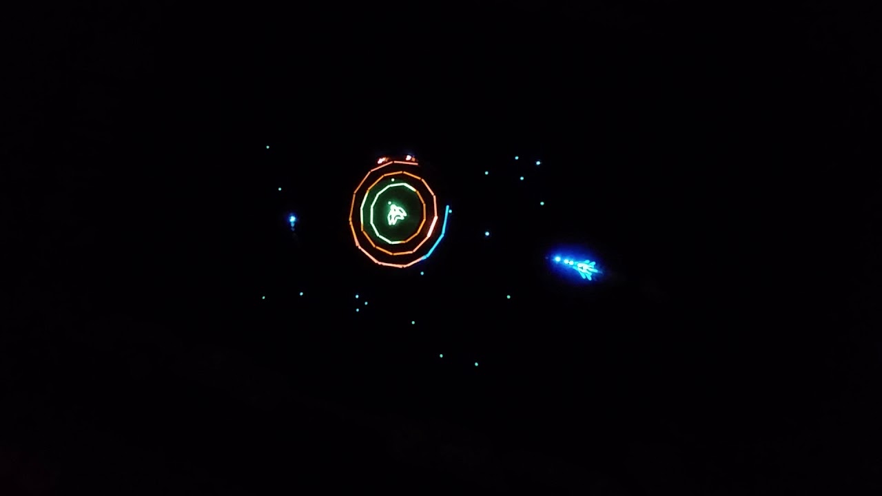 Star Castle game play original hardware