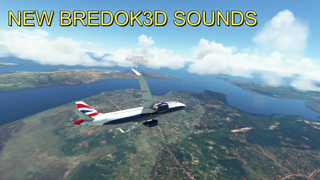 MSFS AIRBUS A320Neo DEFAULT SOUNDS vs BREDOK3D SOUNDS
