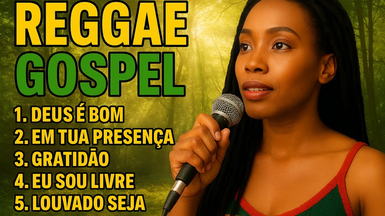 REGGAE GOSPEL FEMININO Louvor Deus é Bom Marluce Cavalcante Reggae Gospel TOP 5 Remix
