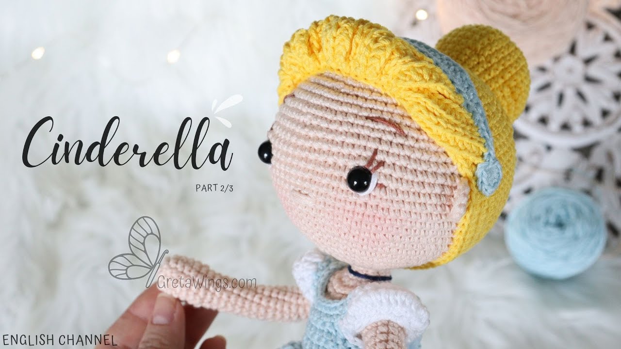Tutorial Cinderella Amigurumi Materials| Princess Series Part 2/3 Sub 🇺🇸🇪🇸 / GretaWings in English
