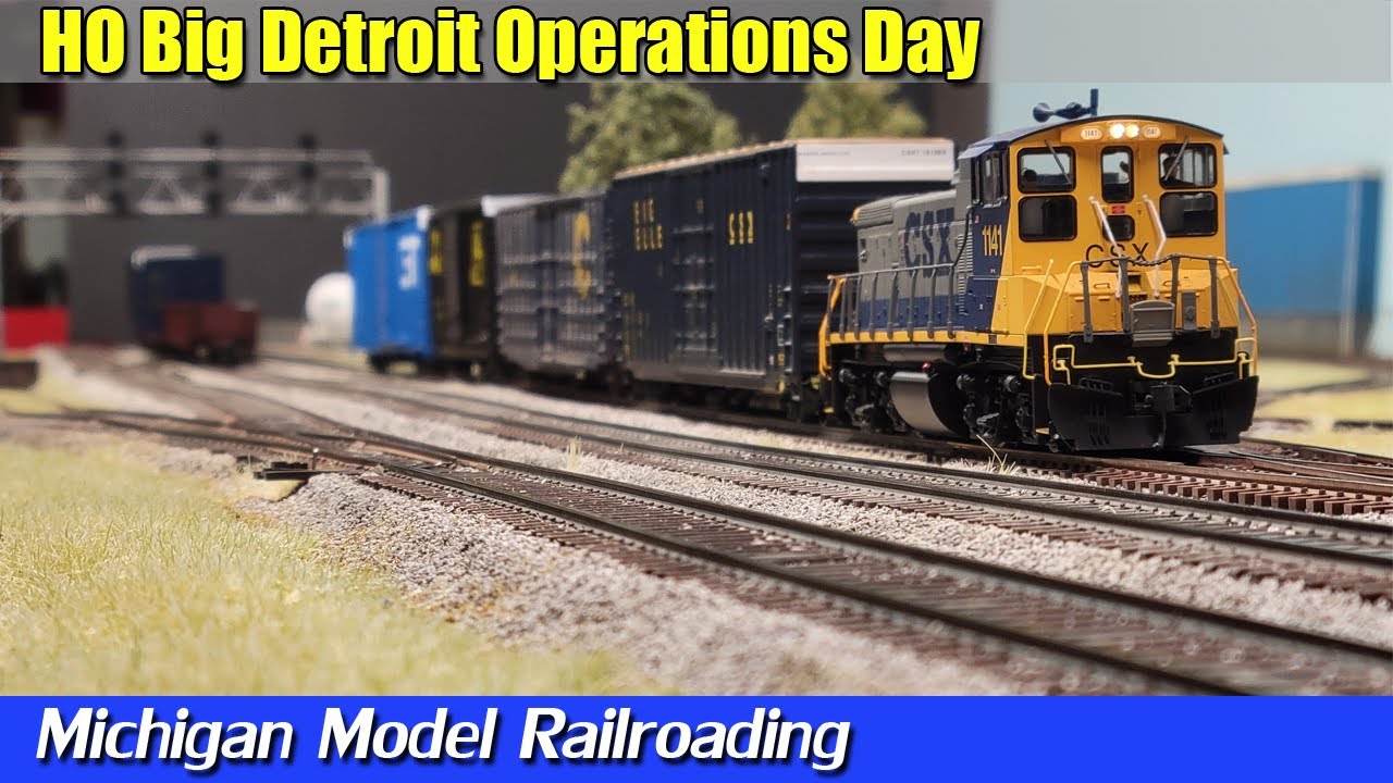 HO Complex Operation Session - Switching Detroit Industries