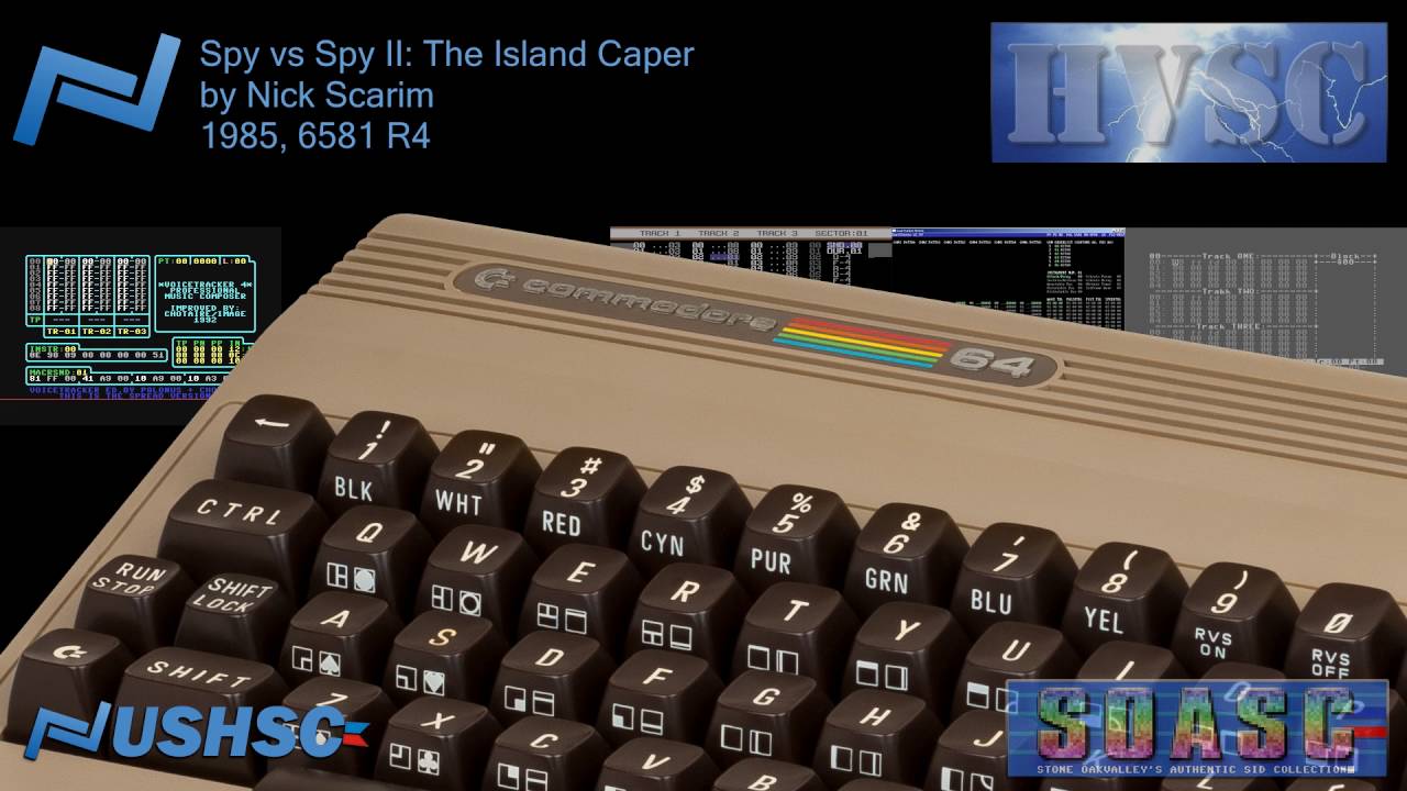 Spy vs Spy II: The Island Caper - Nick Scarim - (1985) - C64 chiptune