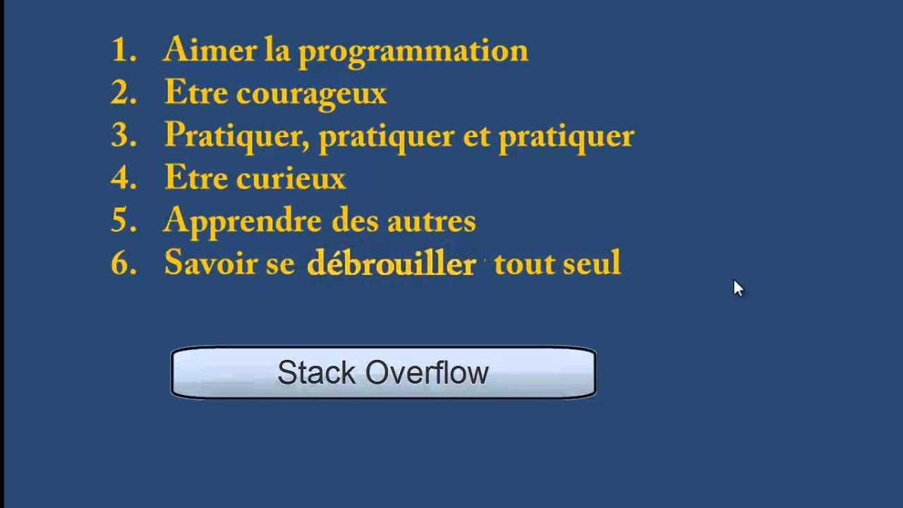 8 QUALITES POUR ETRE UN BON PROGRAMMEUR !!