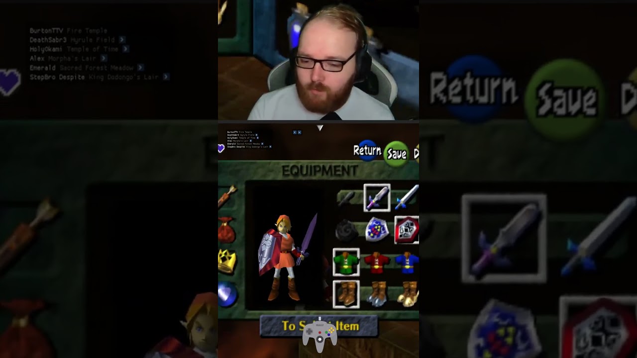 How To Boss Key Skip in Fire Temple (4 Key Method) | Follow BurtonTTV on 