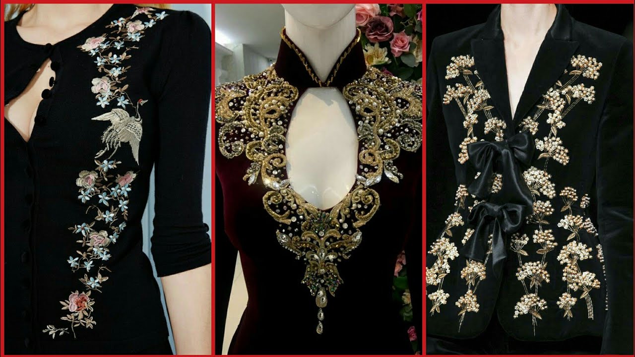 Gorgeous And Stunning Pearls,Beads,Sequence Work Patterns Design