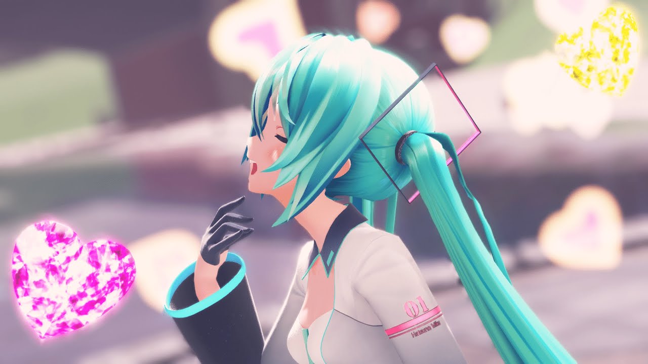 【MMD】愛言葉IV【YBB式ミク】
