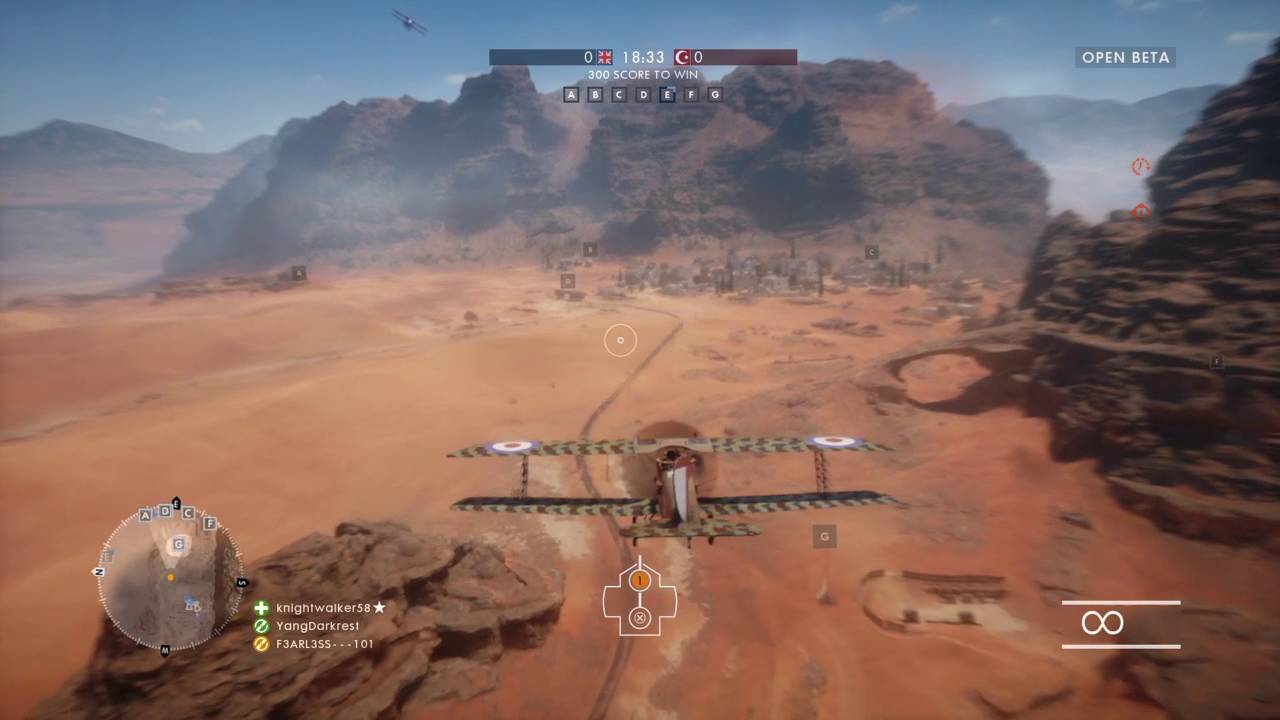 Flying battlefield 1 beta!
