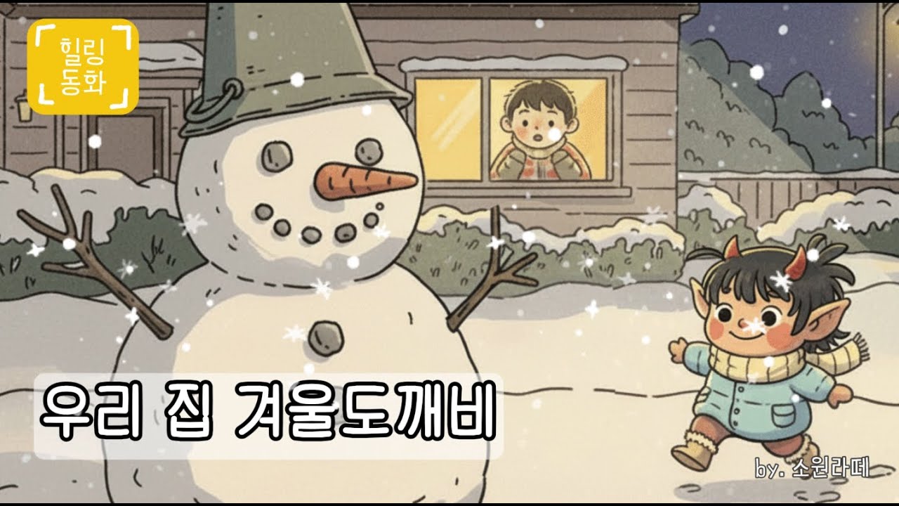 [동화책읽어주기] 우리집 도깨비 (그림책 ver) | 텍스트 포함 / 잠자리동화 / 수면동화
