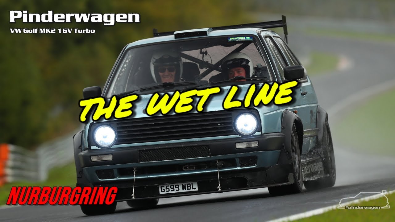 The wet line. | A wet and greasy last 2 laps of 2022 | Nurburgring | #pinderwagen | BTG | 【4K】