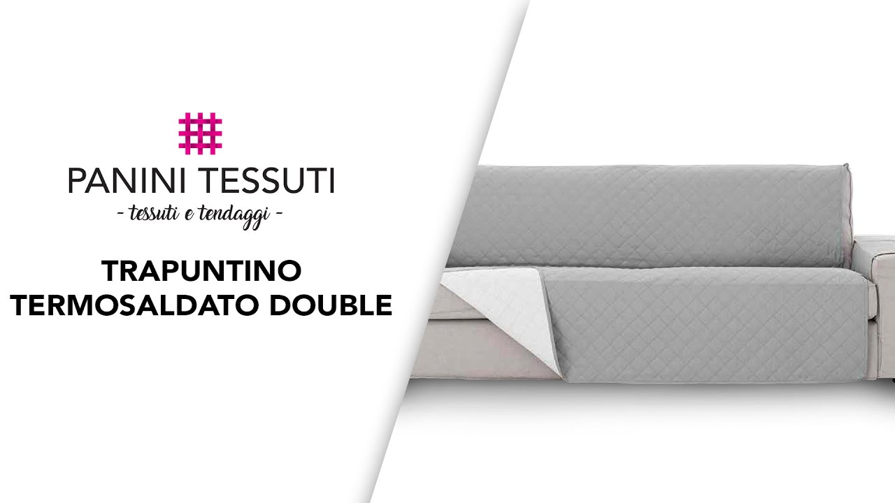 Trapuntino Termosaldato Double - per rivestimenti, copridivani e tappezzeria 💯