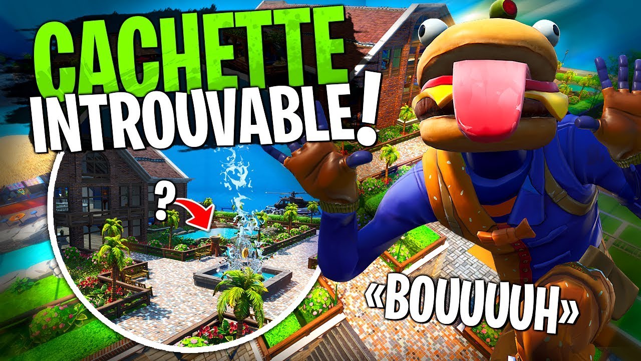 OMG cette Cachette Introuvable !! Cache-Cache dans la Villa des Croûtons sur Fortnite Créatif !