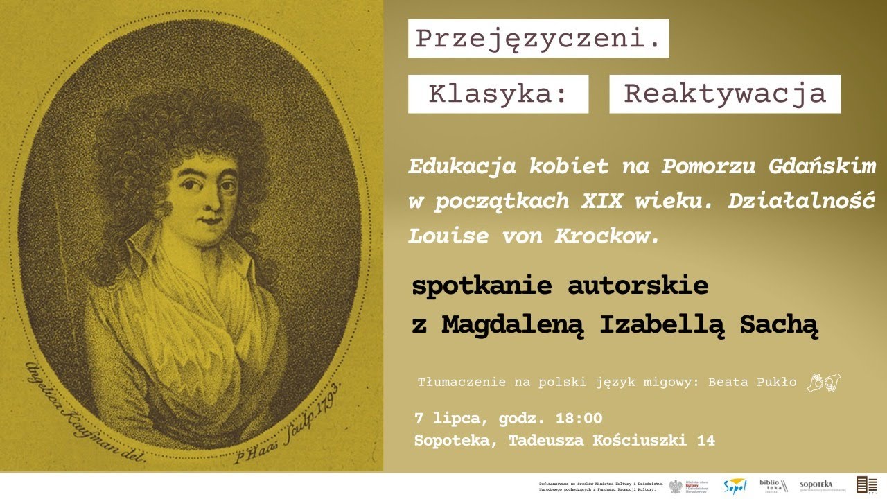 Przejęzyczeni: Spotkanie z dr Magdaleną Sachą