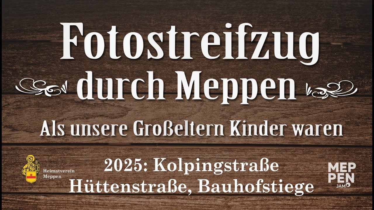 FOTOSTREIFZUG DURCH MEPPEN 2025 | KOLPINGSTRASSE, HÜTTENSTRASSE, BAUHOFSTIEGE