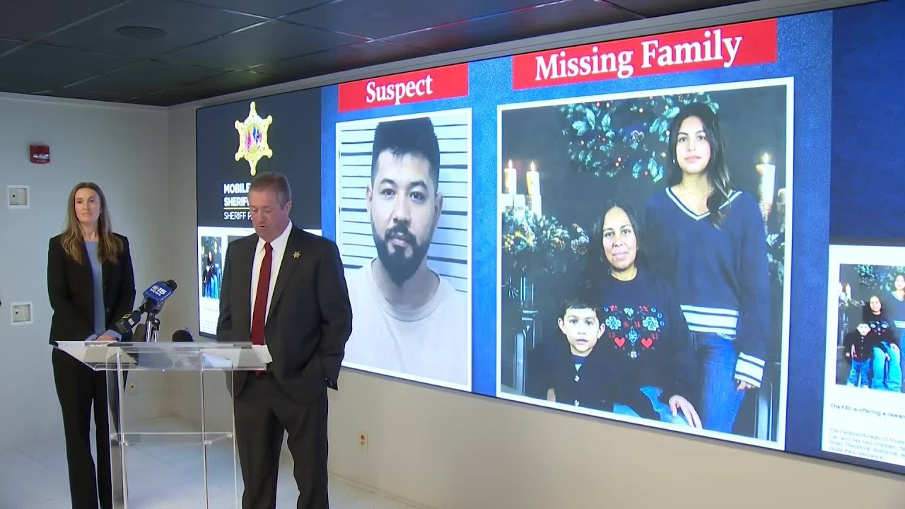 Mobile County Sheriff's Office, other agencies to share updates on missing Choc family