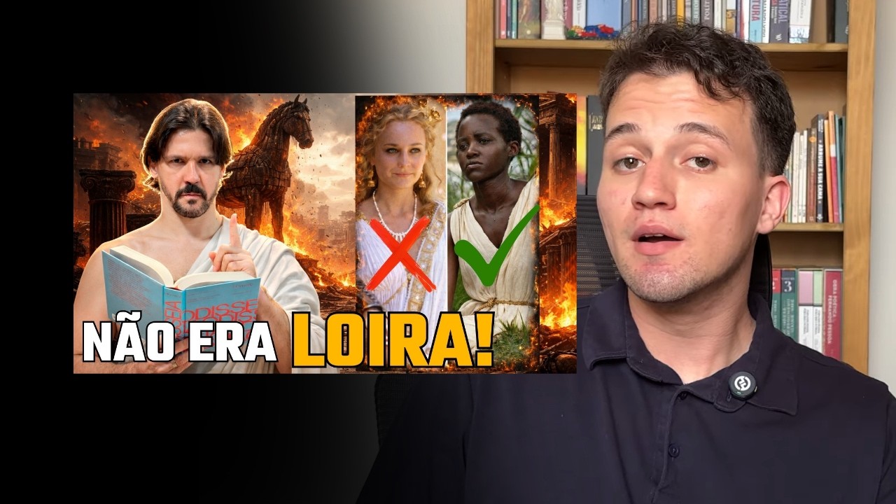 Helena de Troia NÃO ERA BRANCA e Eu Posso Provar