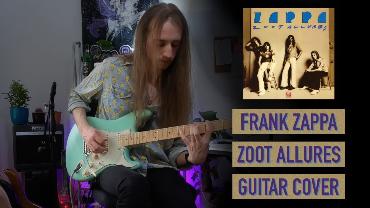 Frank Zappa - Zoot Allures (guitar cover)