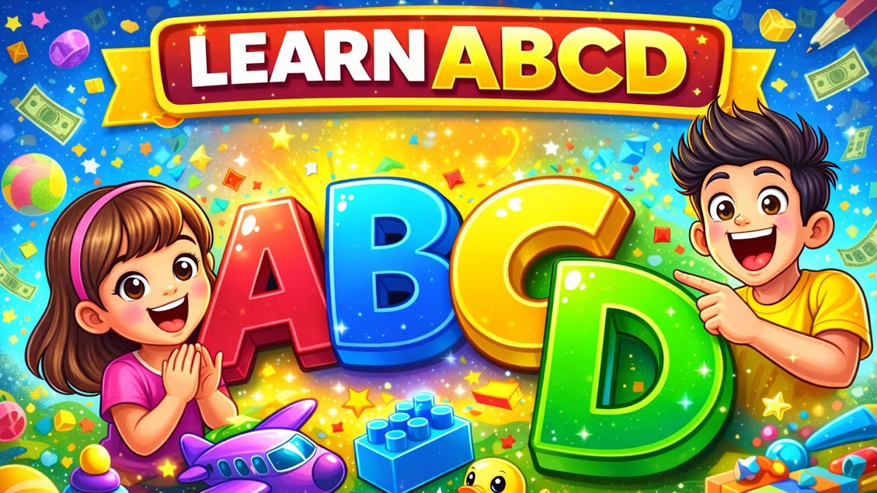 ABCD LEArning | Alphabhets|1234 Numbering 