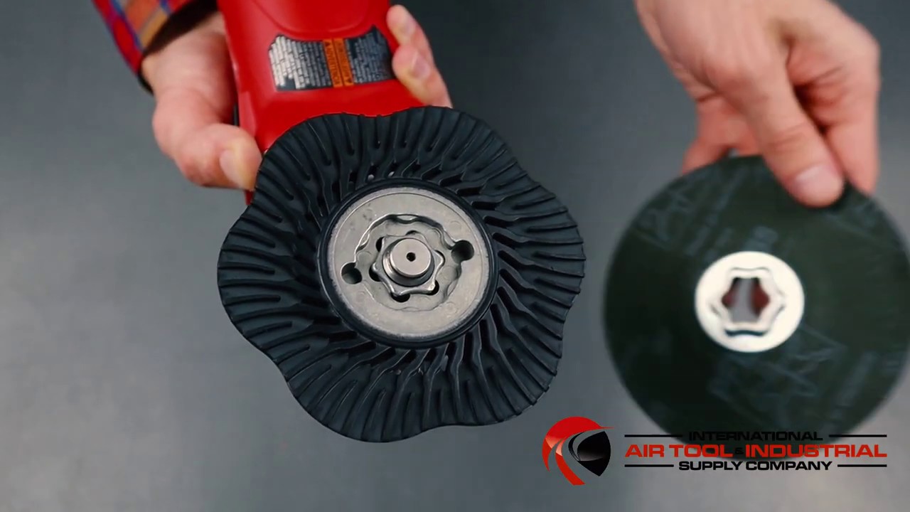 Grinding and Surface Finishing with Pferd COMBICLICK® Quick-Change Fiber Discs