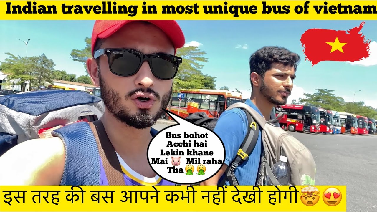🇻🇳 Sabse Mazedar Bus Ka Safar Vietnam Mai| Ho Chi Minh To DaNang| 