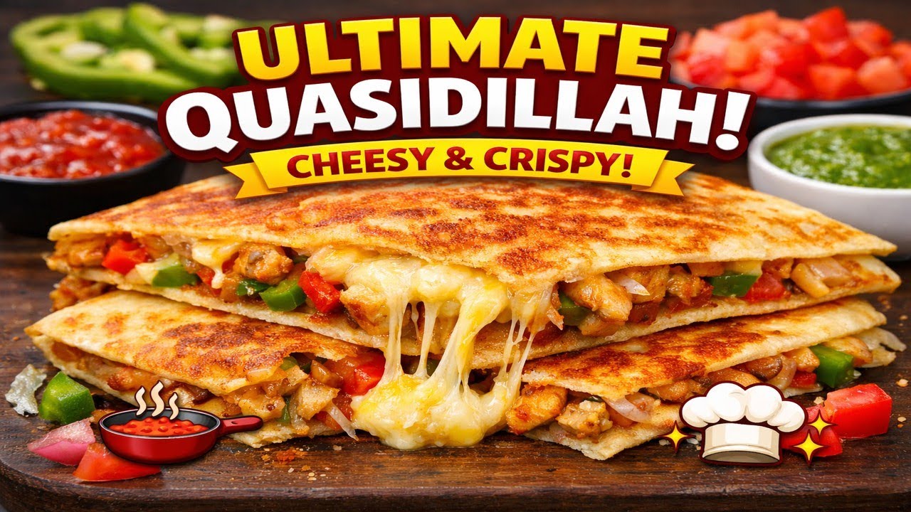How to Make Crispy & Cheesy Quasidillah at Home #food #cooking #viral #foodie #trending #telugu