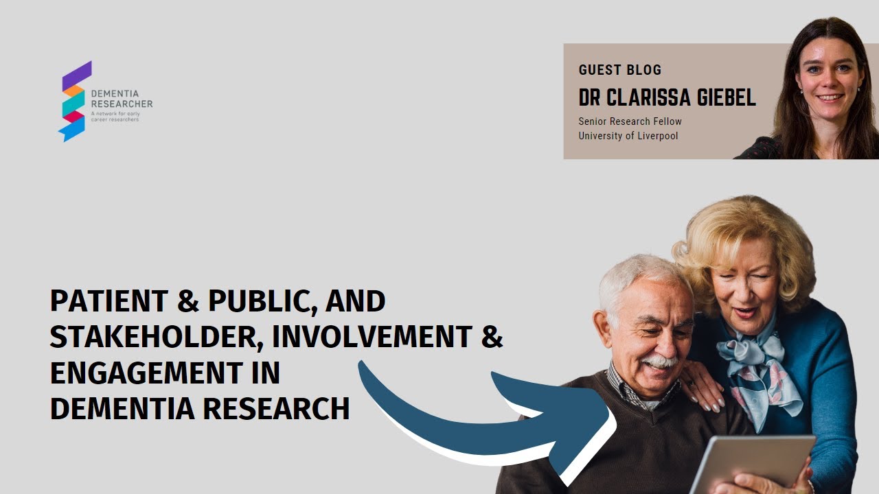 Dr Clarissa Giebel - Public Involvement & Engagement in Research