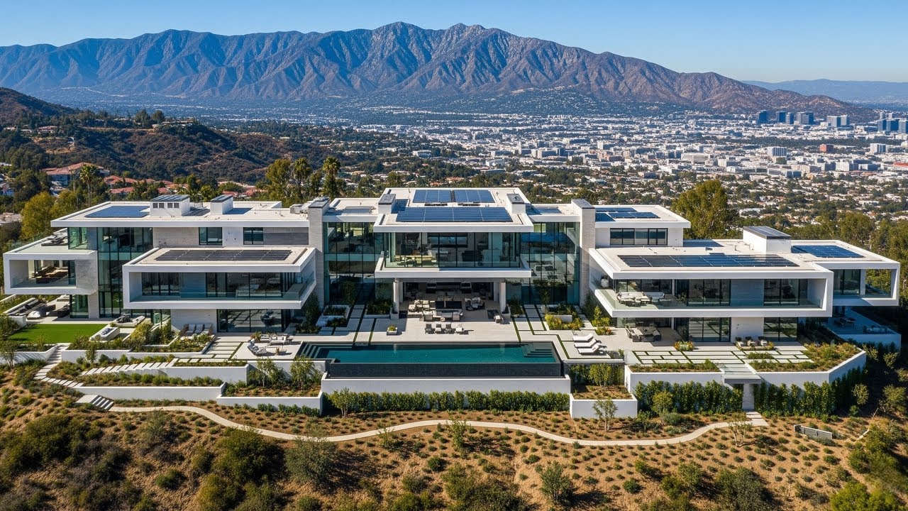 Inside the $399,000,000 Bel Air Mega-Mansion with Panoramic Los Angeles city Views