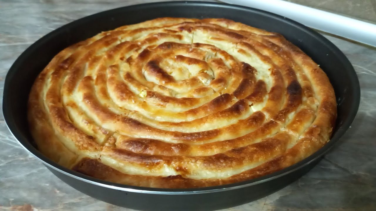 NAJLAKŠI NAČIN PRAVLJENJA PITE SA SIROM POSTUPAK ZA POČETNIKE VUČENO TIJESTO #asmr #food