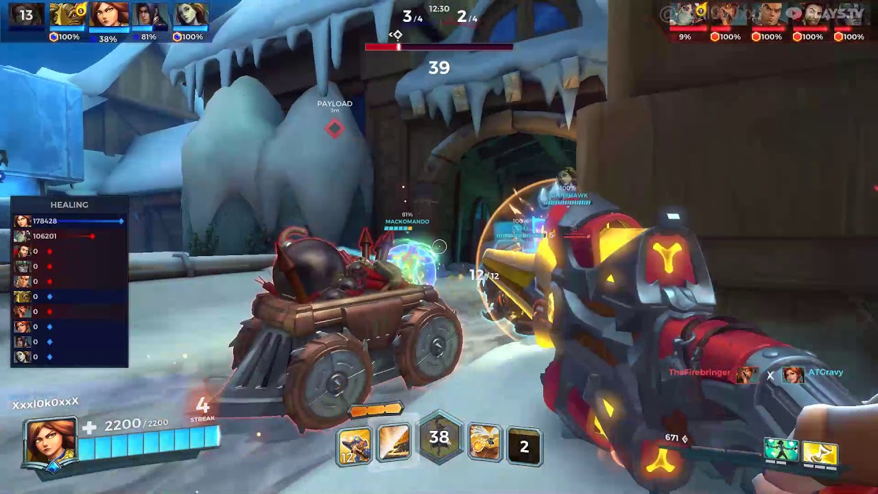paladins furia 300k healing