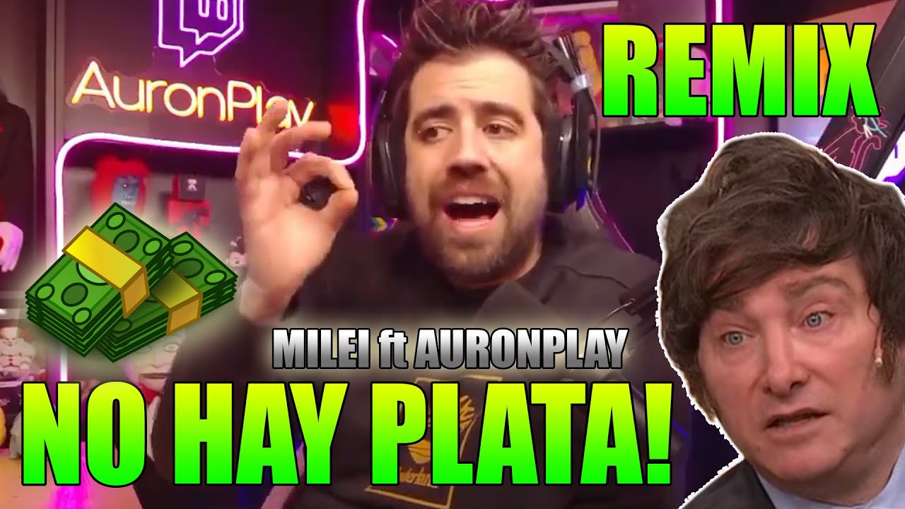 AURONPLAY FT MILEI NO HAY PLATA REMIX DJ ICHO Cumbia