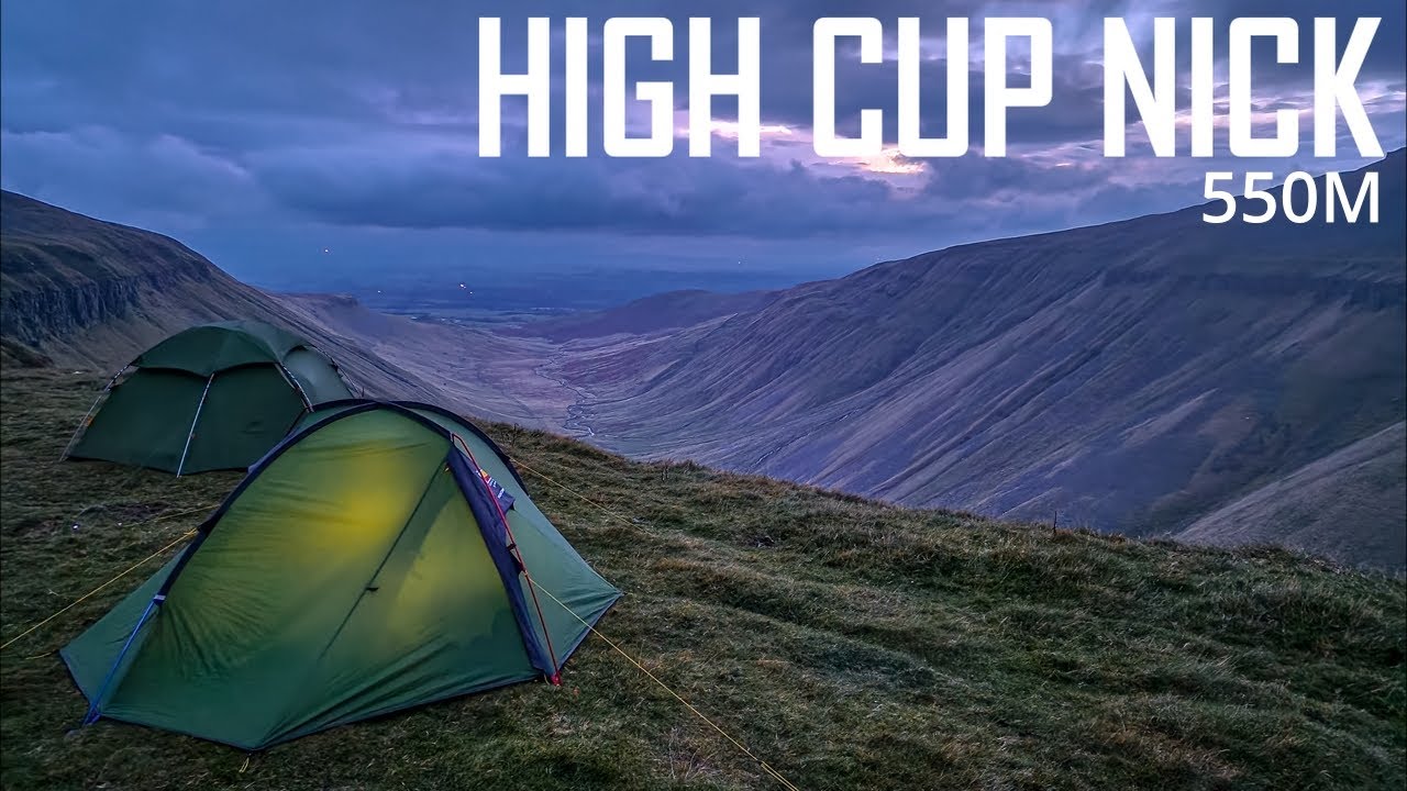 HIGH CUP NICK - WILD CAMP | NORTH PENNINES | WINDY AND WET