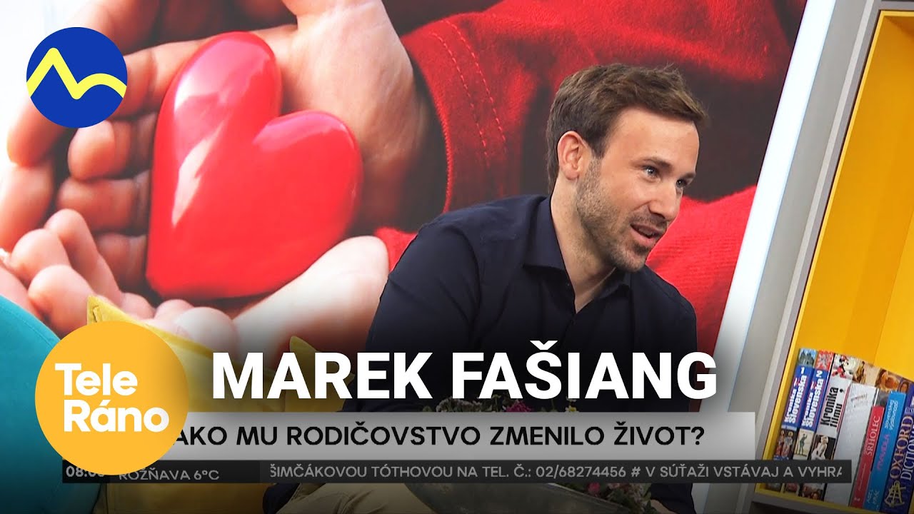 Marek Fašiang - otcovstvo mení život | Teleráno