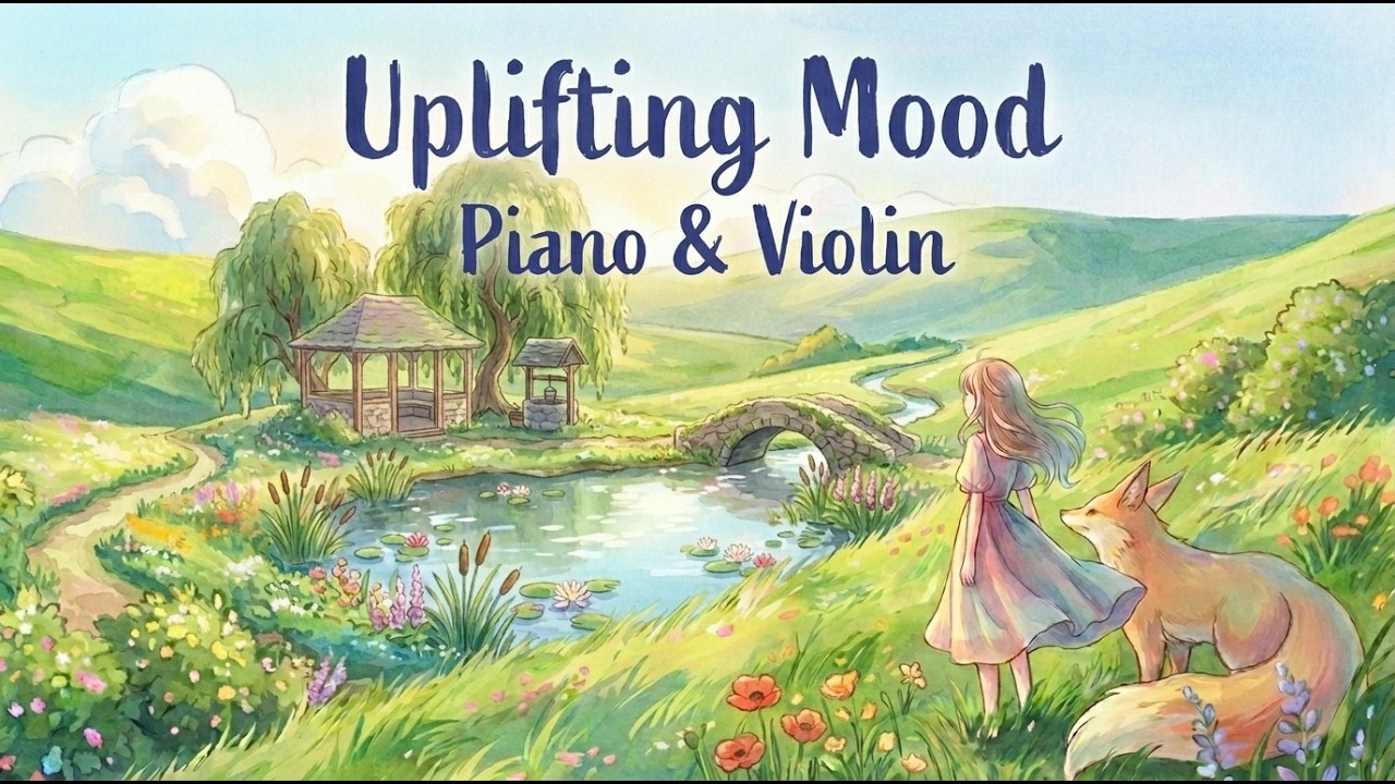 Song of Painted Sky ⛅ Uplifting Ghibli Vibe Morning Music (3 Hours)