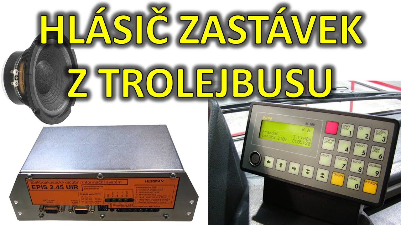 Zprovozním hlásič zastávek z autobusu? BUSE BS 100