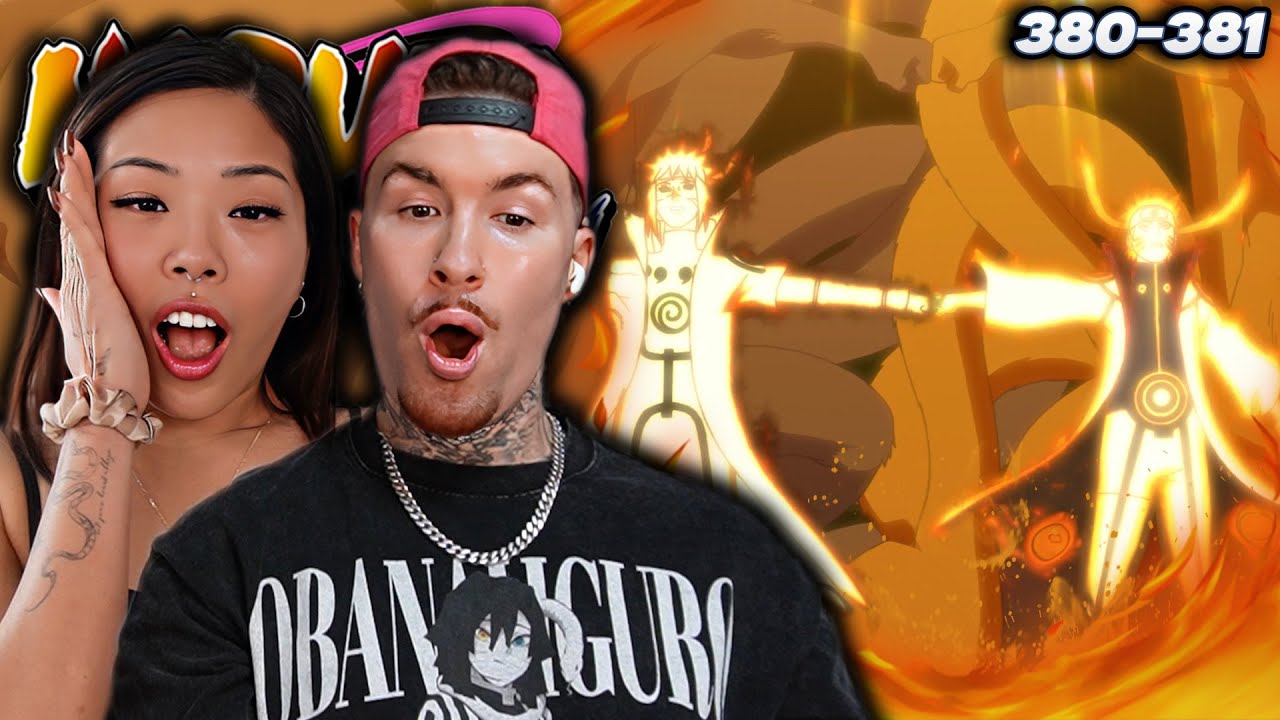 МИНАТО И НАРУТО СРАЖАЮТСЯ ВМЕСТЕ! | Реакция на Naruto Shippuden, эпизоды 380-381