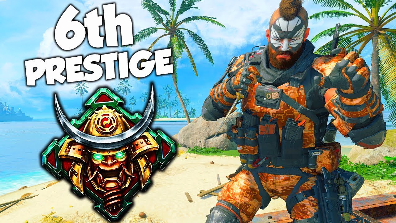 6th PRESTIGE WITHOUT SHOOTING A BULLET IN BLACK OPS 4!!