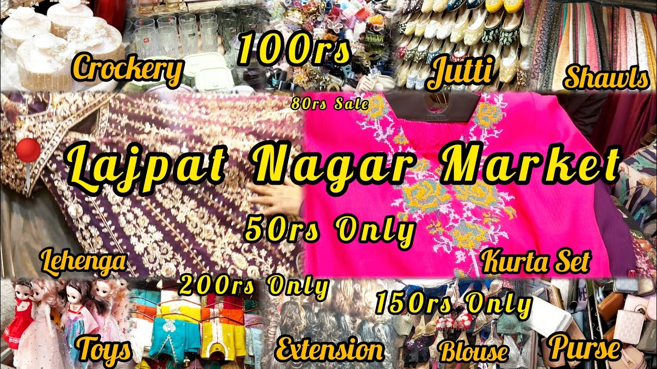 📍Lajpat Nagar Market Vlog | Wedding Collection | Winter Collection #lajpatnagarcentralmarket