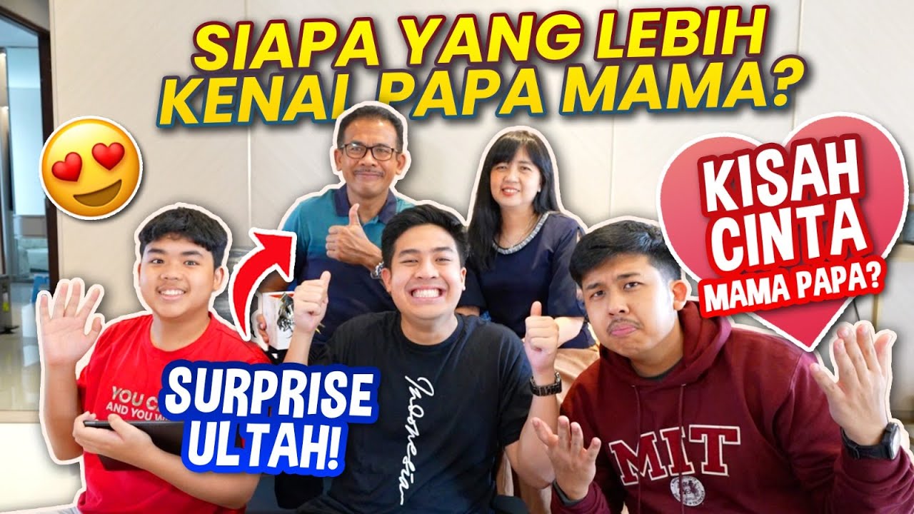 BERAPA LAMA LDR? SIAPA YANG LEBIH KENAL PAPA MAMA JEROME!? + SURPRISE ULTAH PAPA!!