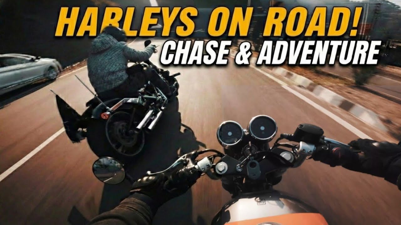 RIDING in Himalayas with Harley Davidsons❤️‍🔥