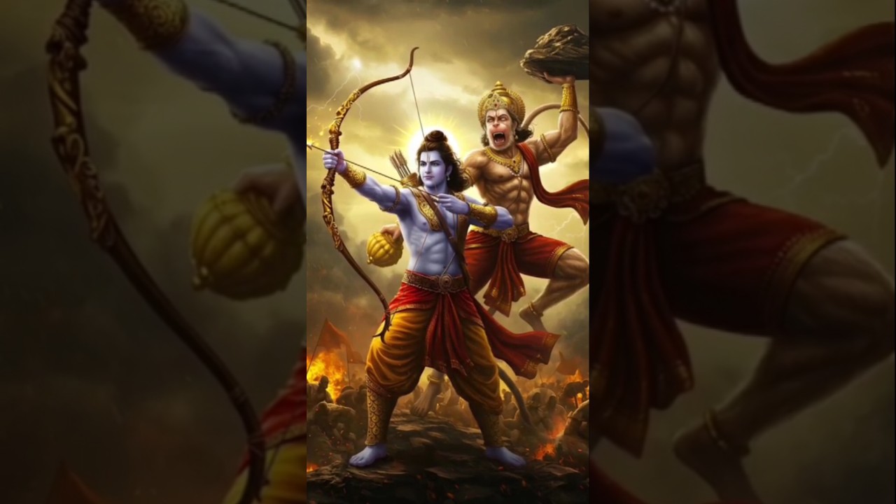 sone ki Lanka ko pal bhar mein hi jala dala#bhakti#viralshorts#@bhakti-viswas