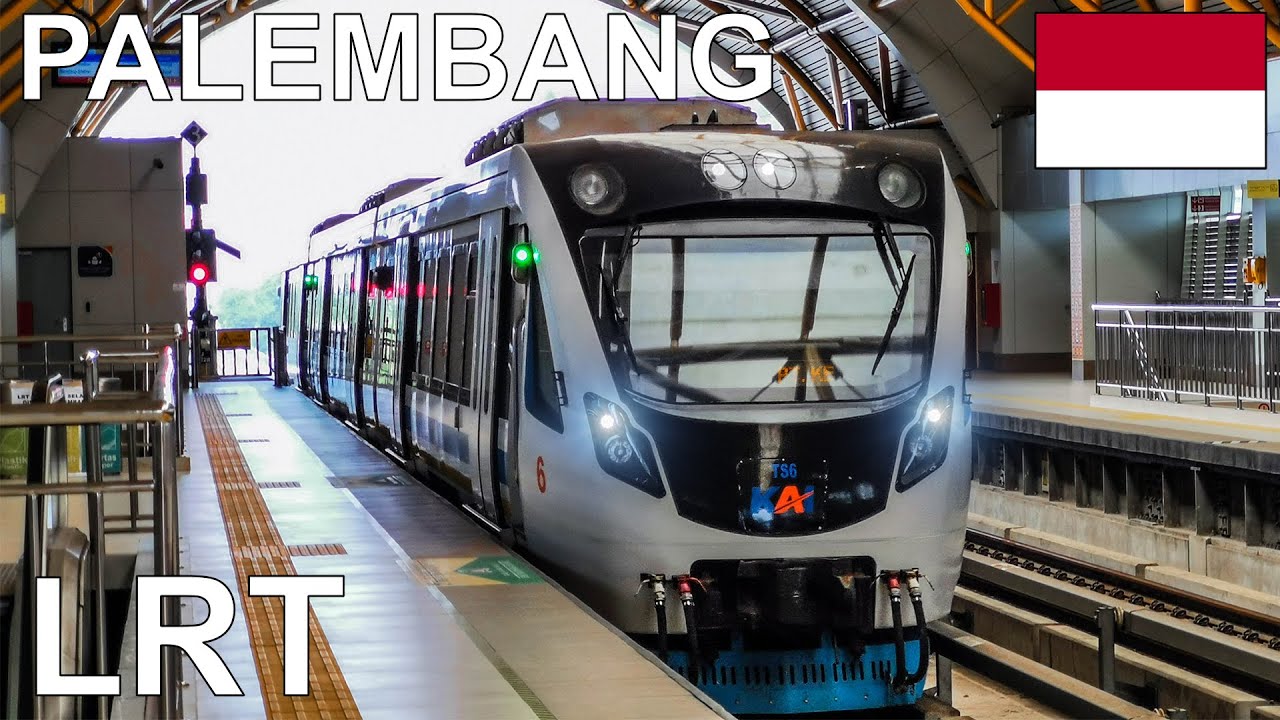 🇮🇩 Palembang LRT - South Sumatra Metro System - Indonesia First LRT (2022) (4K)