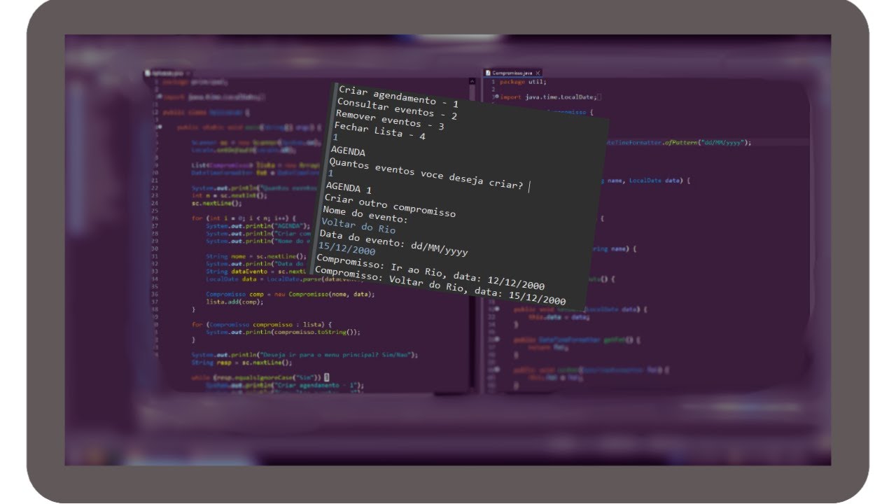 Meu primeiro Projeto em JAVA!