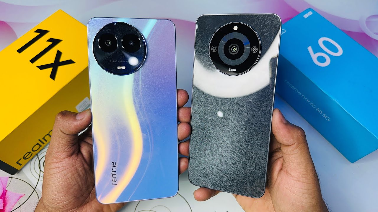 Realme 11x 5G vs Realme Narzo 60 5G - Which Should You Buy ?