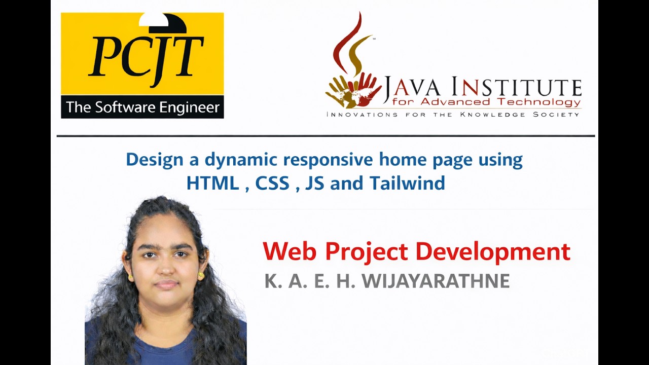 Design a dynamic responsive page using HTML ,CSS , JS and Tailwind