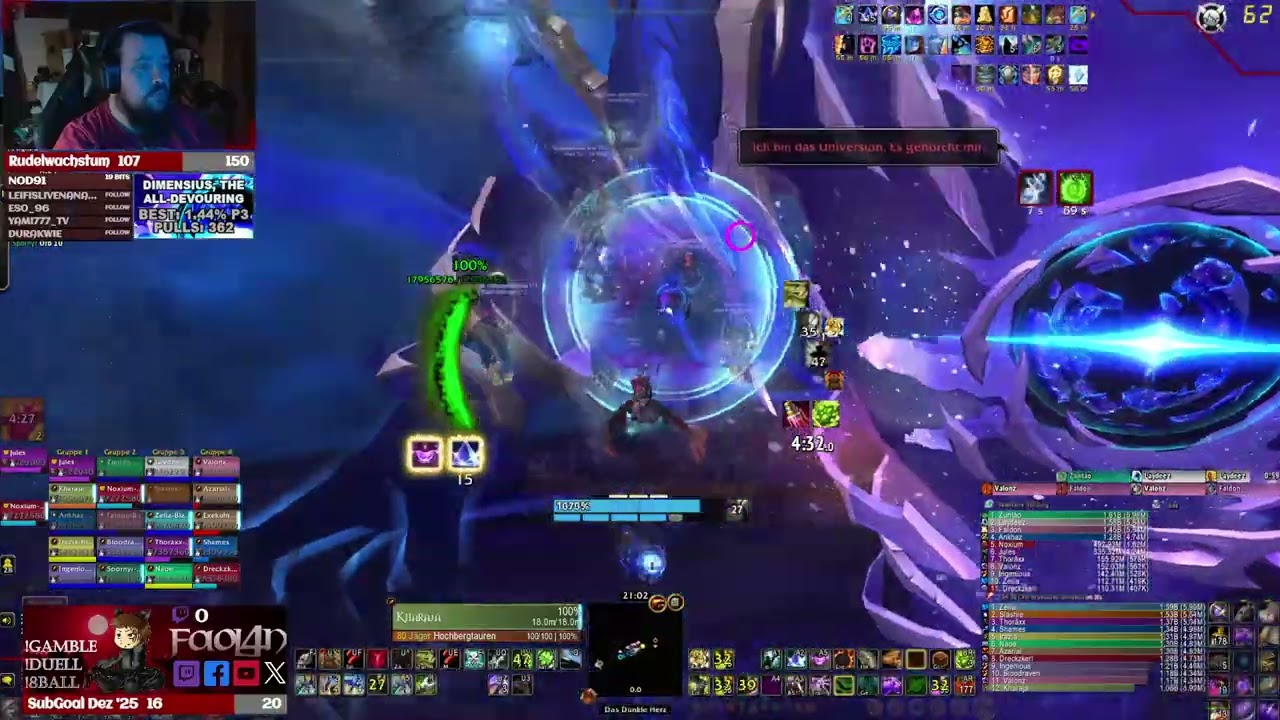 Dimensius Mythic Kill... FINALLY! Flat Raid Failing #BMHunterPoV #CE