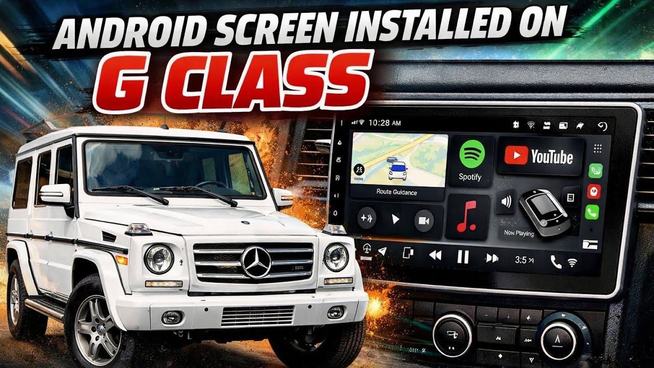G  class android screen with camera install  tutorial 