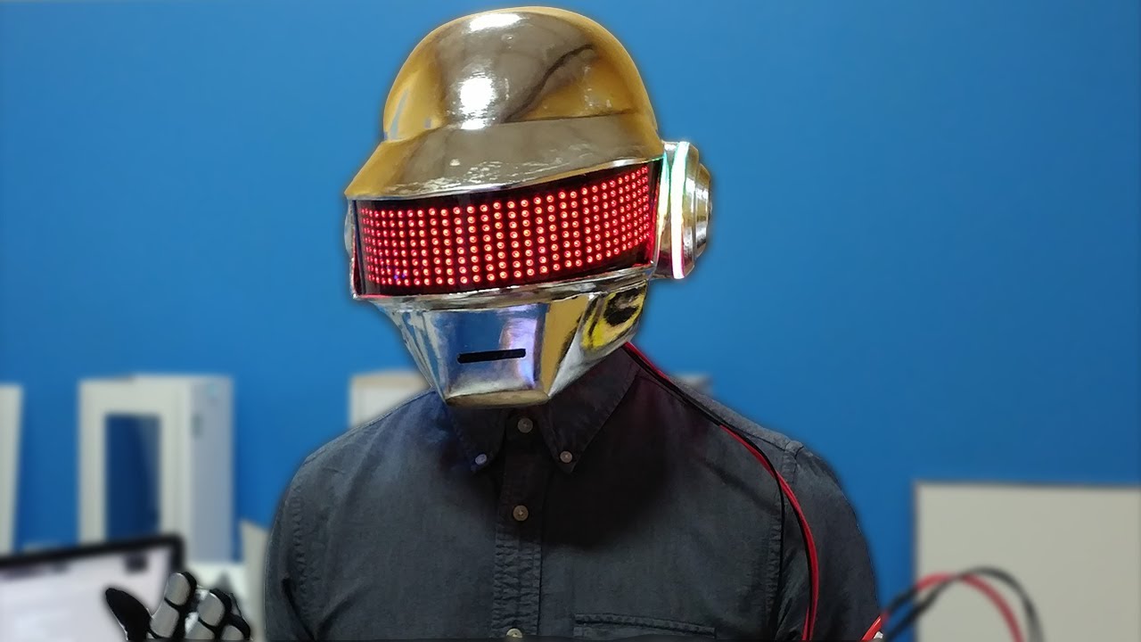EPIC Daft Punk Helmet Was Completely Custom Made By Me
