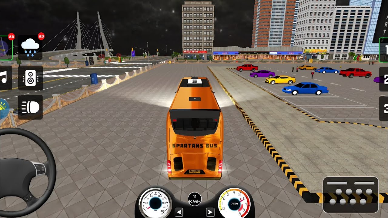 Us Coach Bus Simulator Game 3D Android Gameplay #1