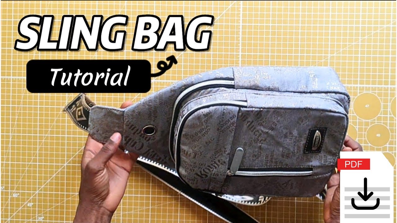 Making The DEX SLING BAG | DIY Sling Bag